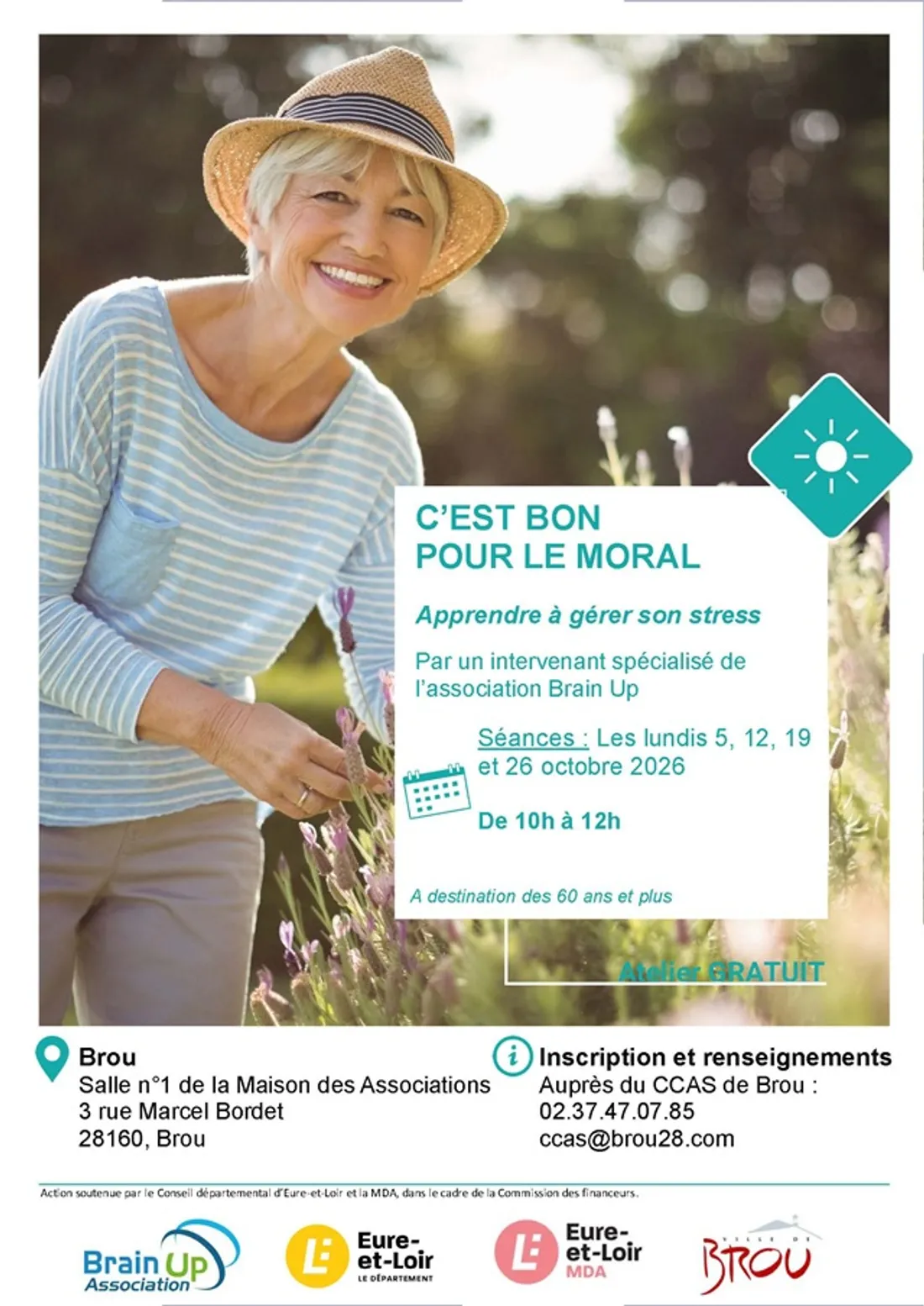 BROU - Atelier : C'est bon pour le moral