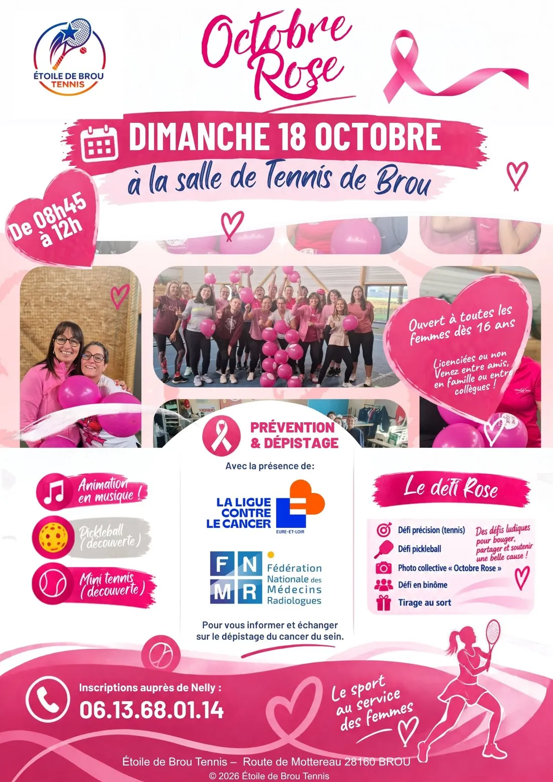 BROU - Octobre Rose : matinée sportive et solidaire