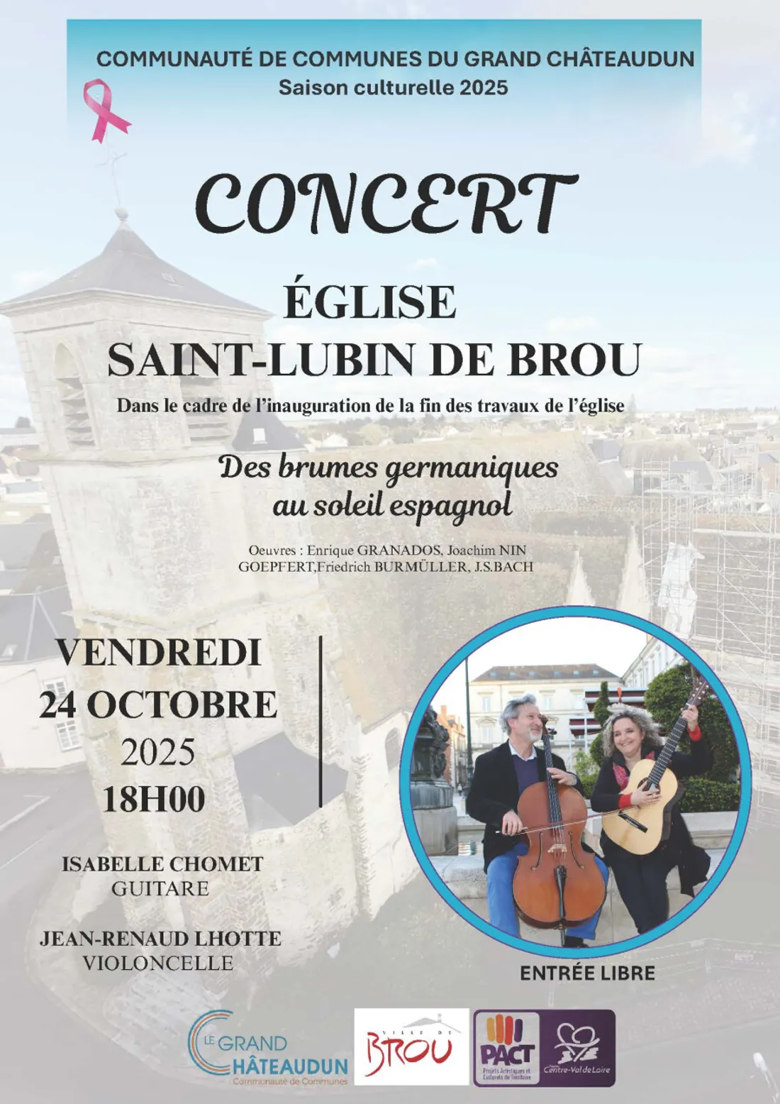 BROU - Concert : Isabelle Chomet / Jean-Renaud Lhotte