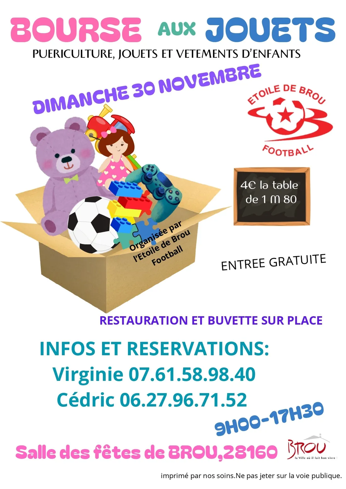 BROU - Bourse aux jouets