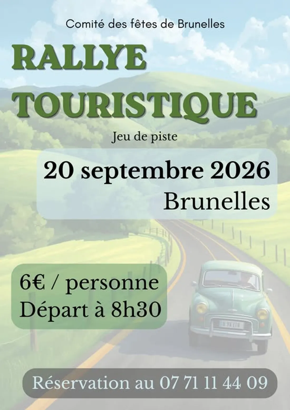 BRUNELLES - Rallye touristique