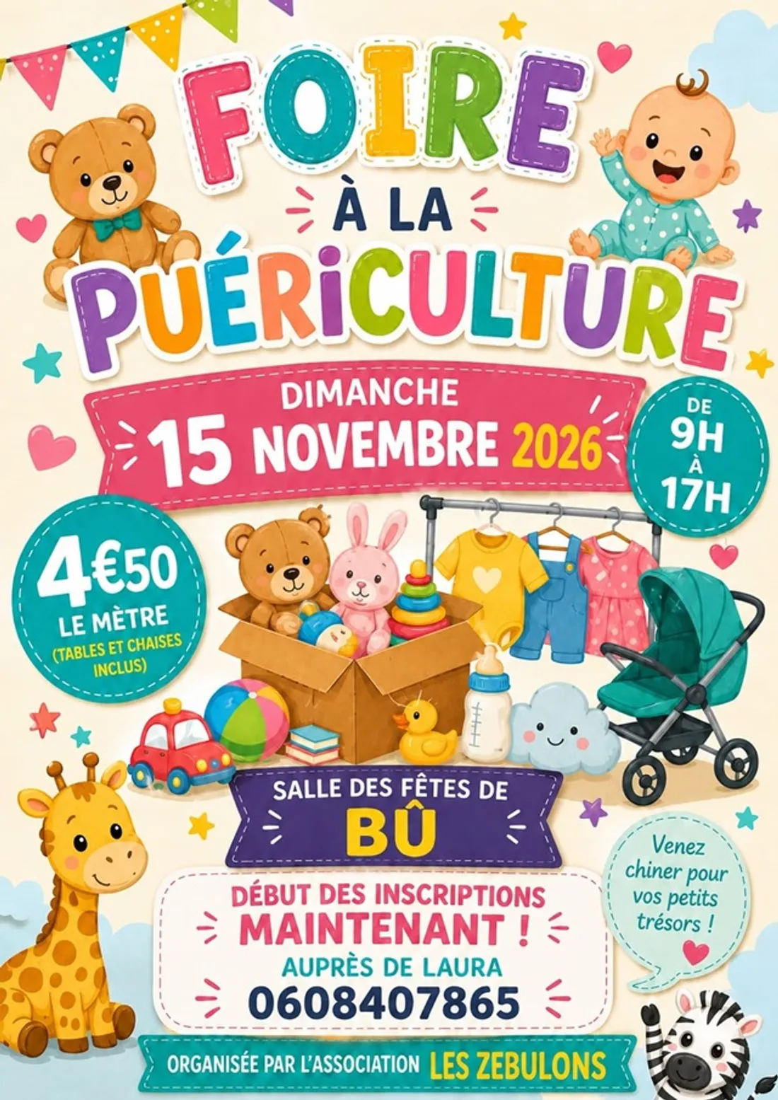 BÛ - Foire à la puériculture 