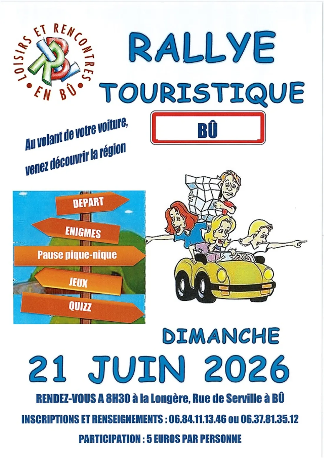 BÛ - Rallye touristique