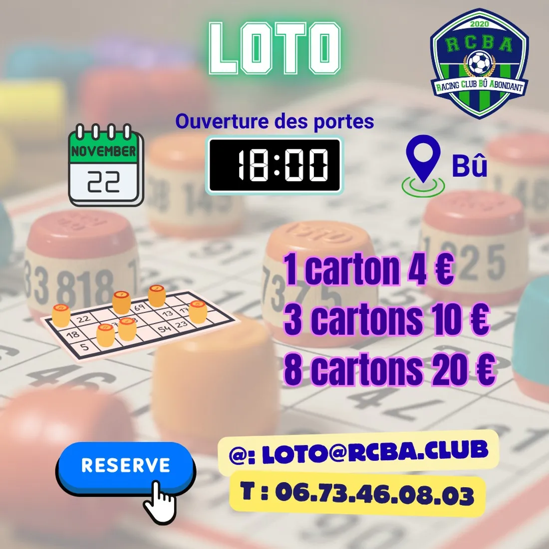 BÛ - Loto du RCBA