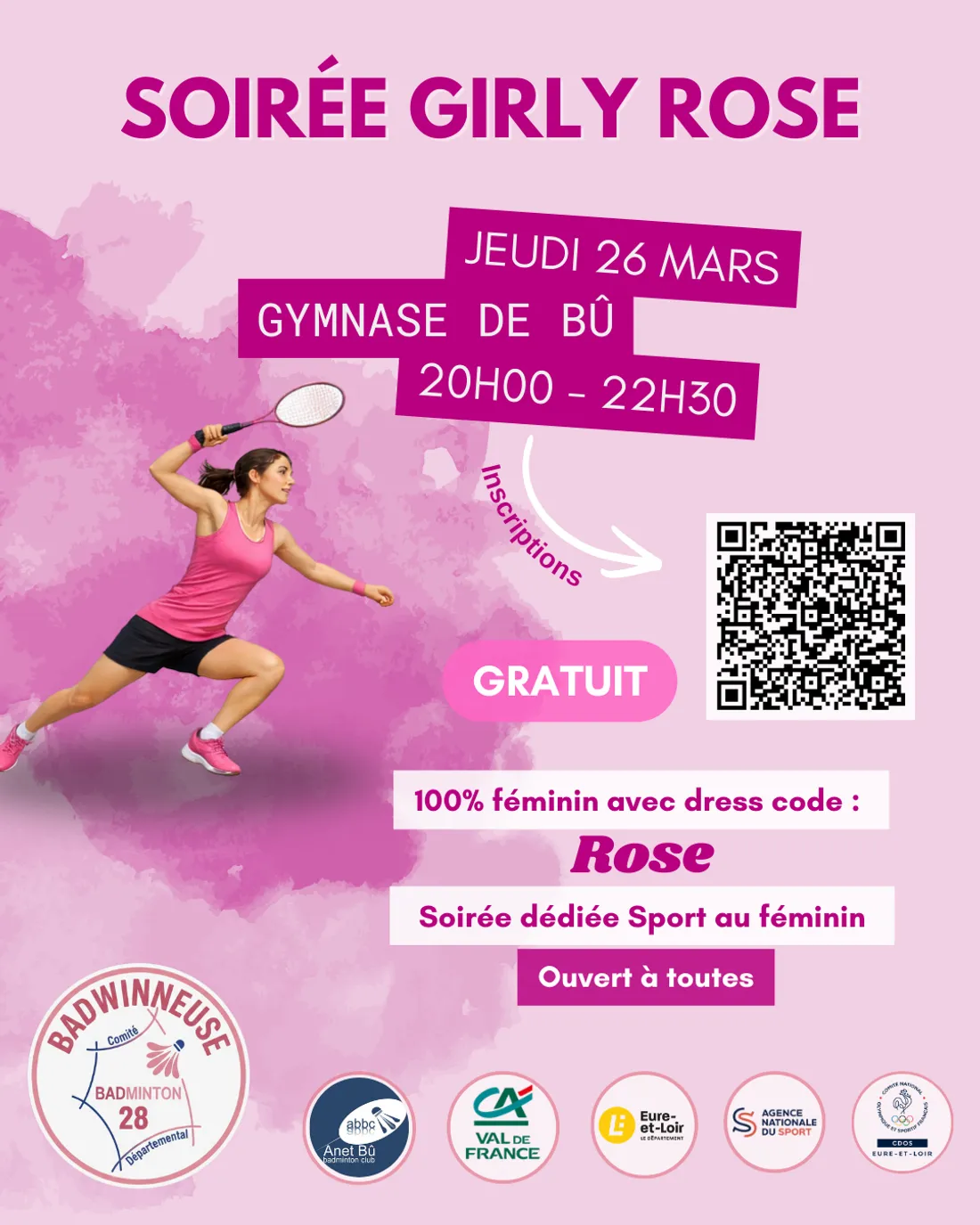 BÛ - Bad Girl : soirée Girly rose