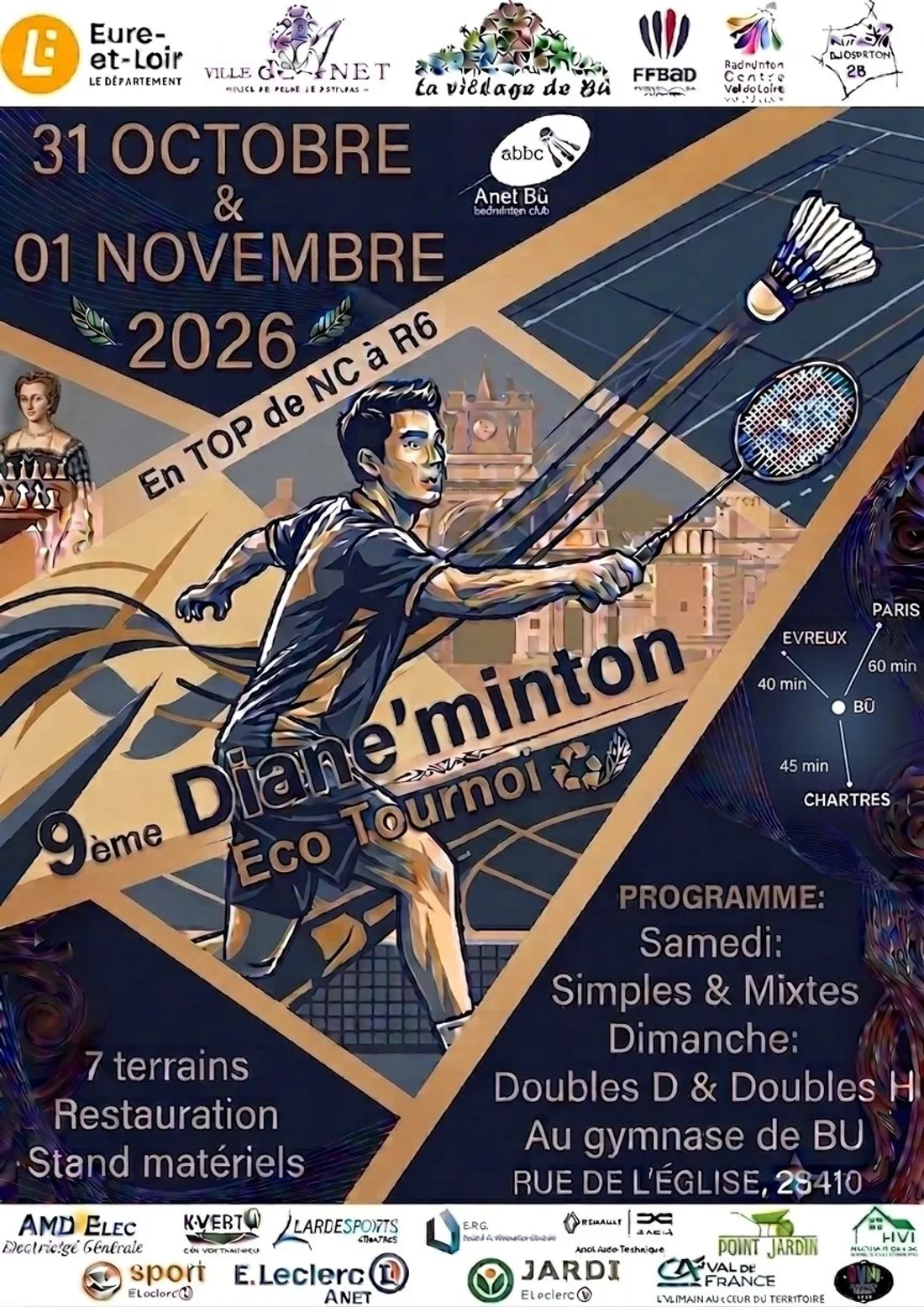 BÛ - Tournoi Diane'minton