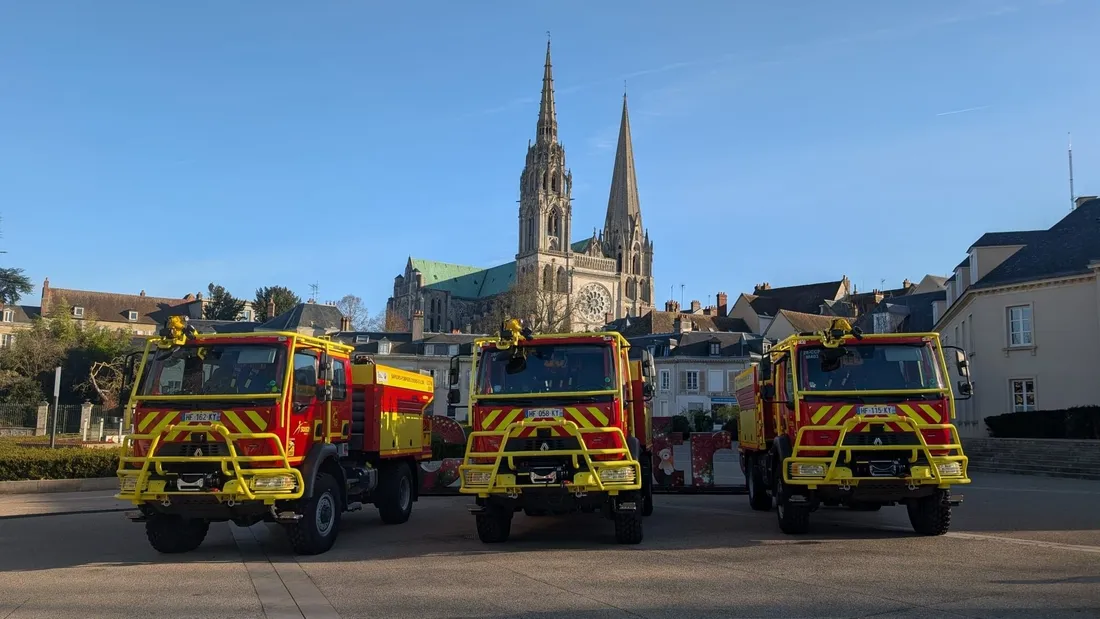 Nouveaux camion CCF / SDIS 28