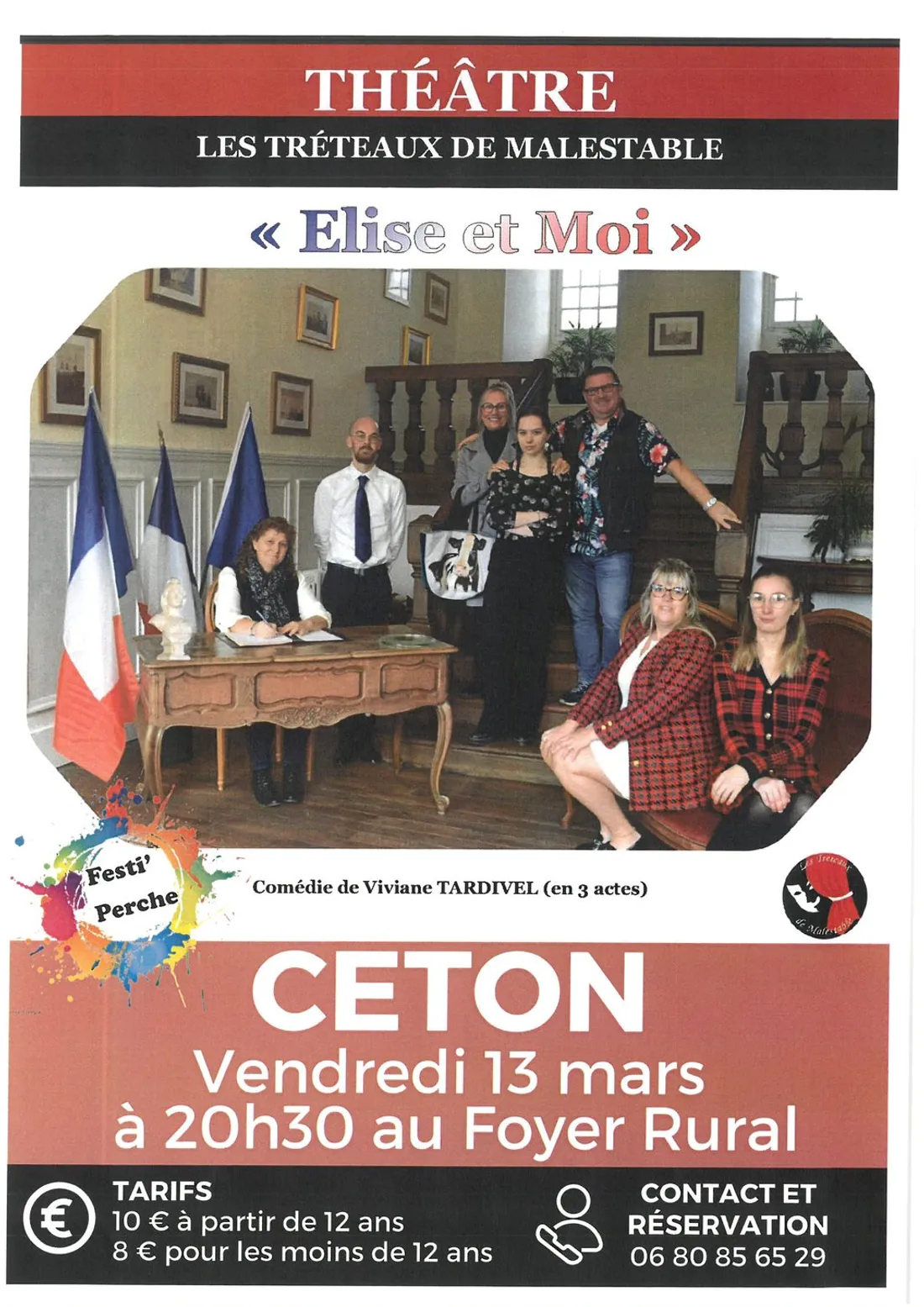 CETON (61) - Théâtre : Élise et Moi