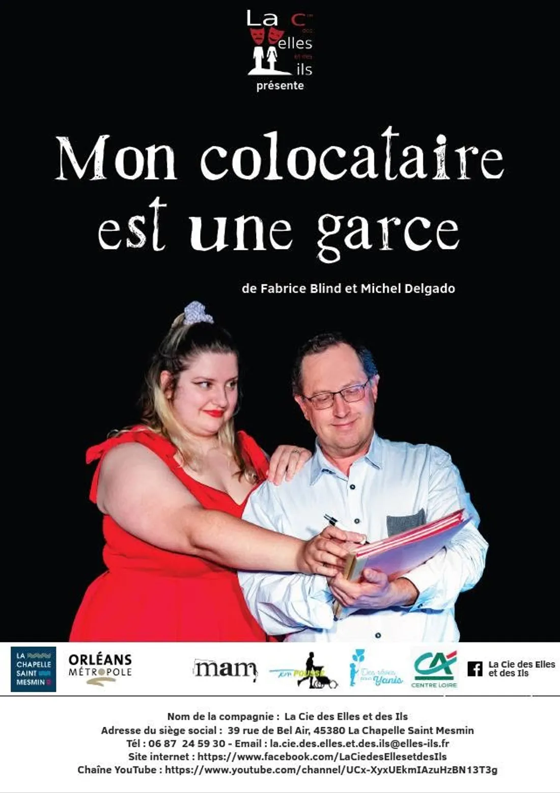 SEMOY (45) - Spectacle : Mon locataire est une garce