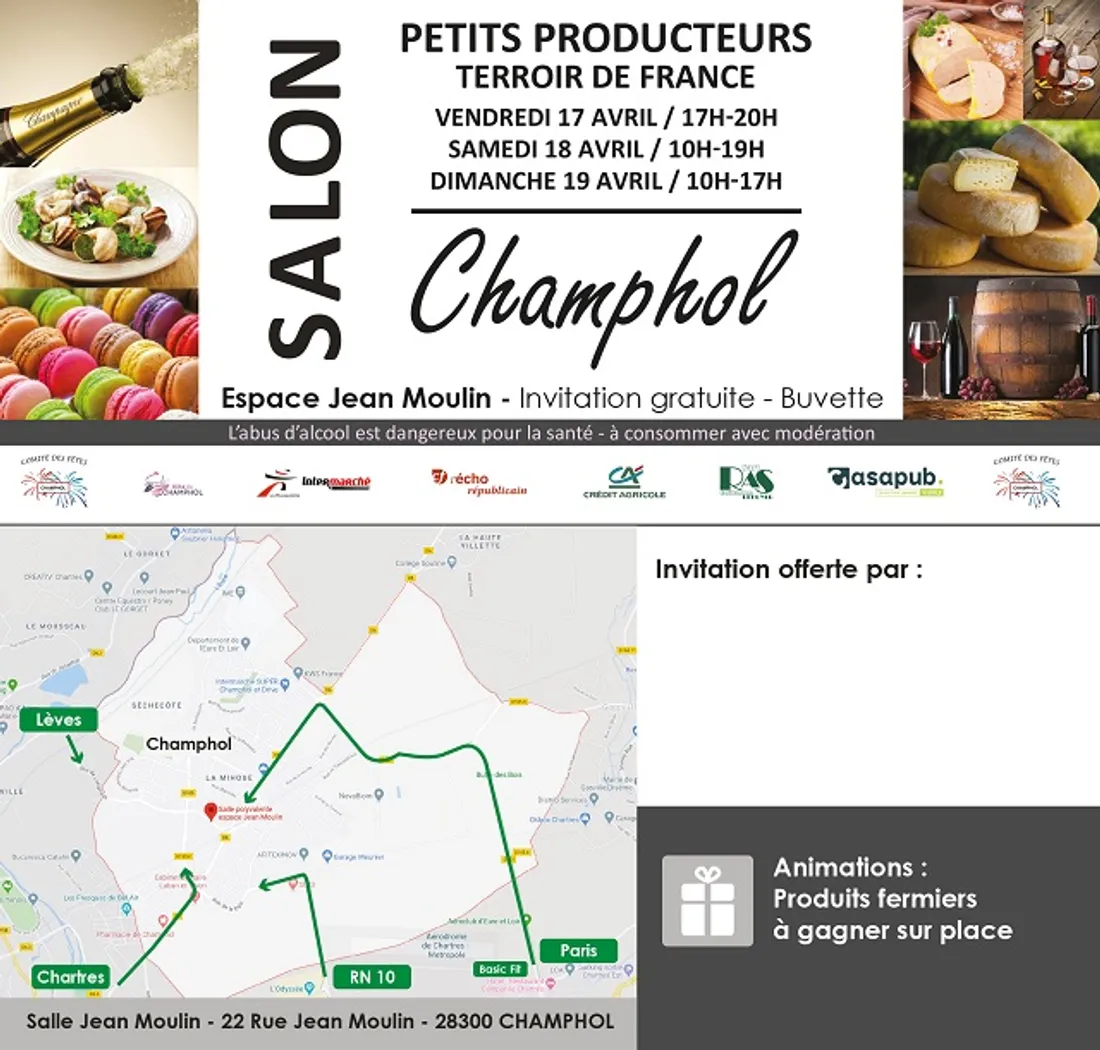 CHAMPHOL - Salon Petits producteurs terroir de France
