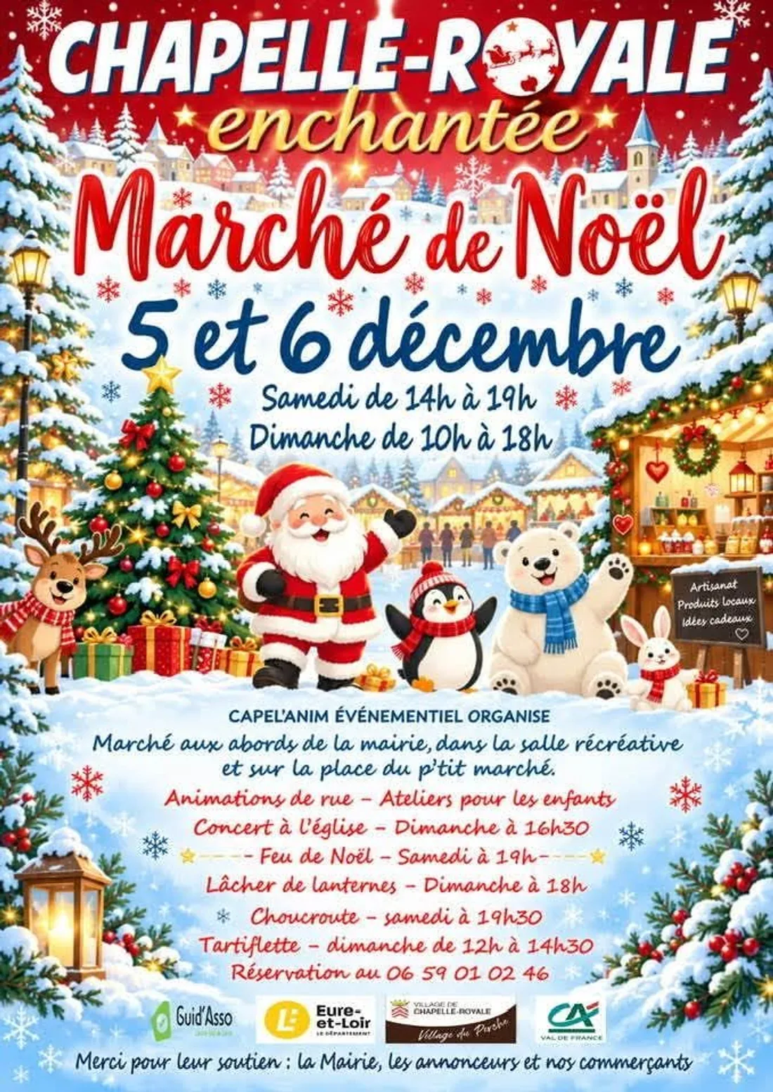 CHAPELLE-ROYALE - Marché de Noël