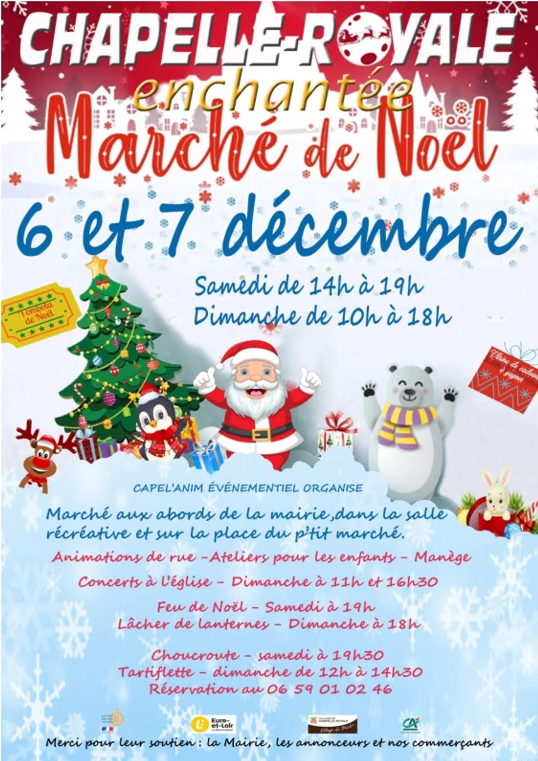 CHAPELLE-ROYALE - Marché de Noël
