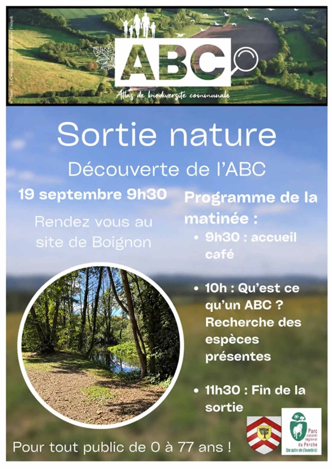 CHARBONNIÈRES - Sortie nature : découverte de l'ABC