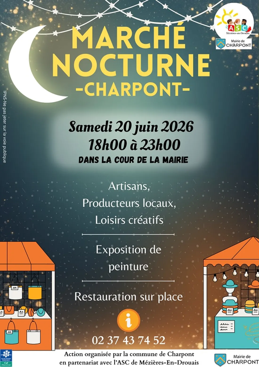 CHARPONT - Marché nocturne