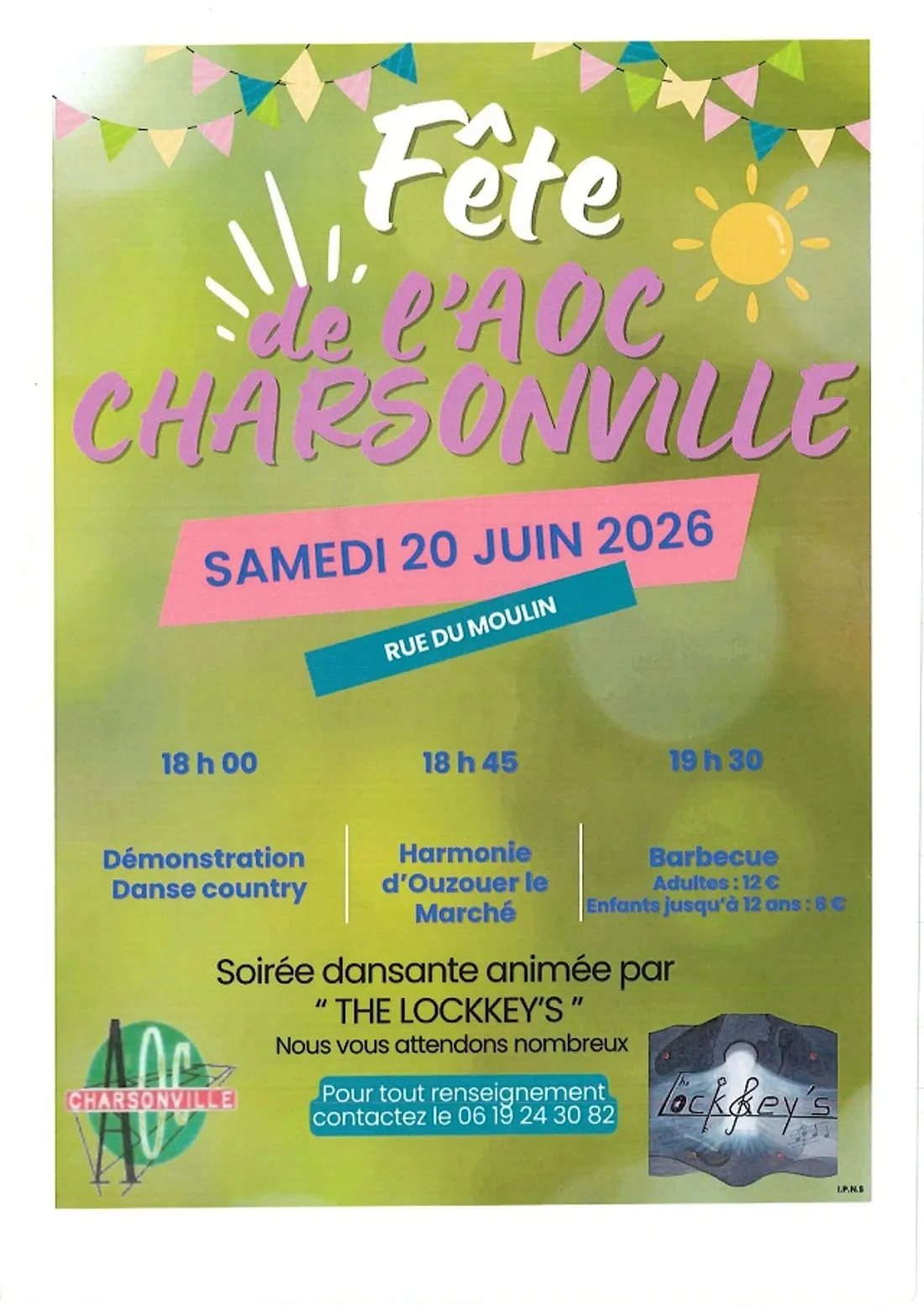 CHARSONVILLE (45) - Fête de l'AOC