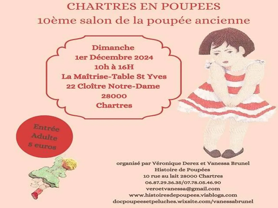 CHARTRES - Chartres en poupées, salon de la poupée ancienne