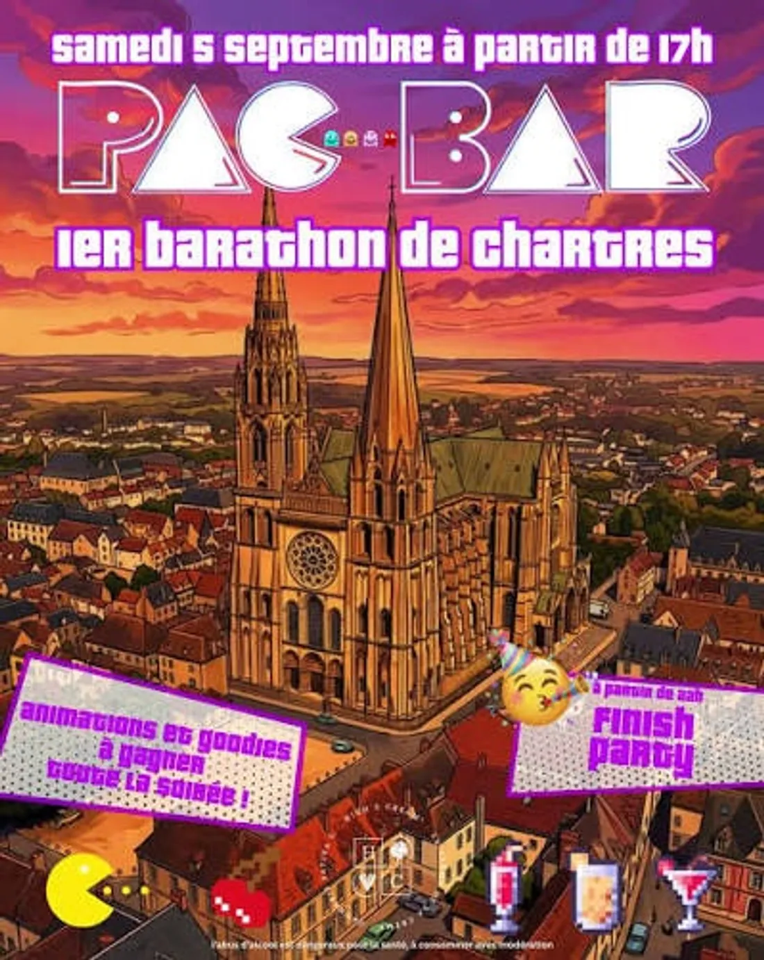 CHARTRES - Parc Bar, 1er Barathon de Chartres