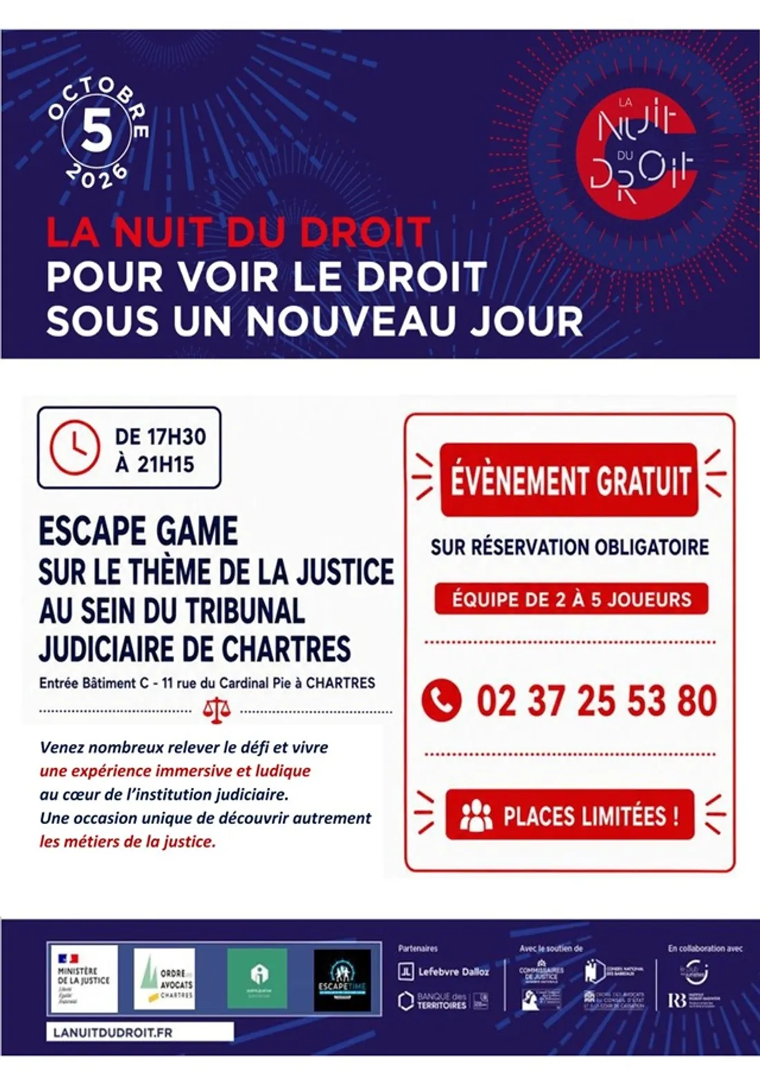 CHARTRES - La Nuit du Droit 