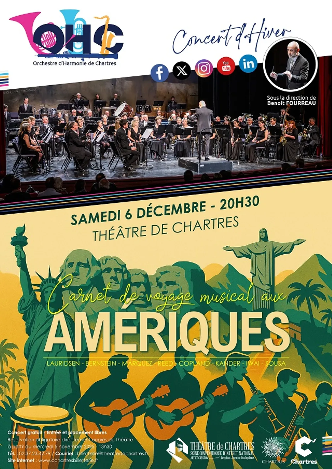 CHARTRES - Carnet de voyage musical aux Amériques