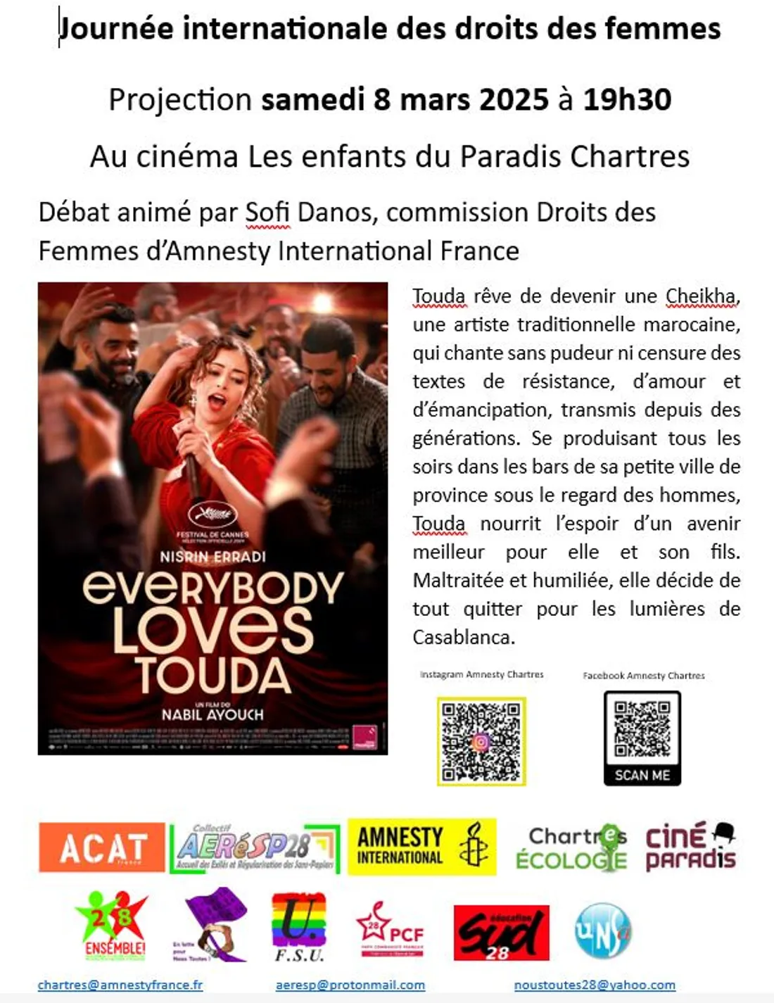 CHARTRES - Journée internationale des droits des femmes