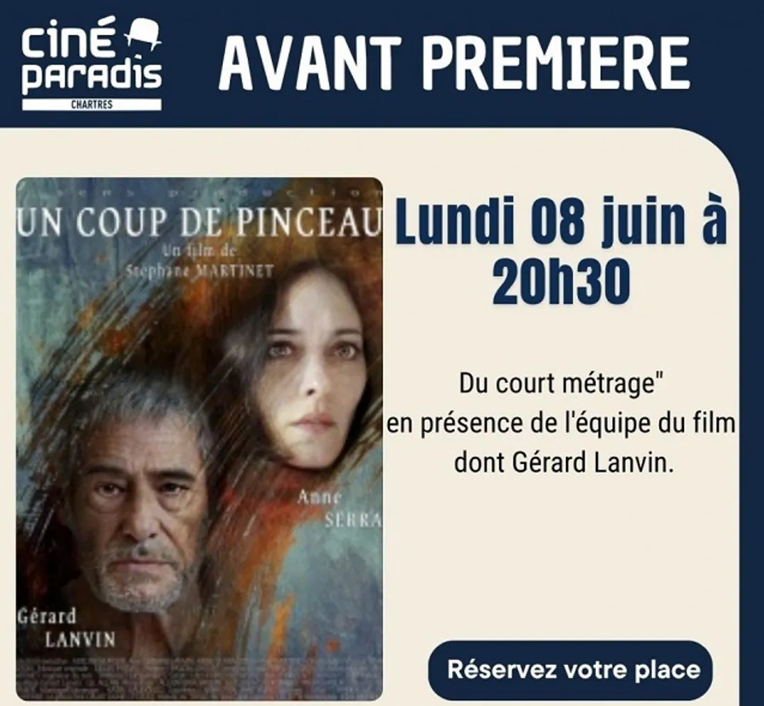CHARTRES - Gérard Lanvin aux Enfants du Paradis