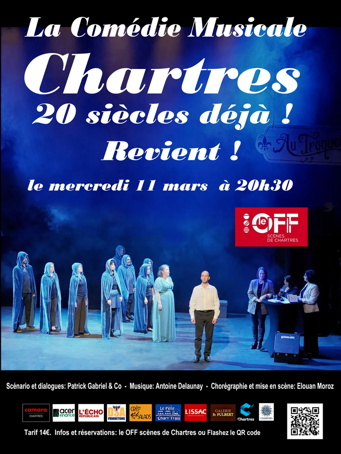 CHARTRES - Comédie musicale : Chartres, 20 siècles déjà !