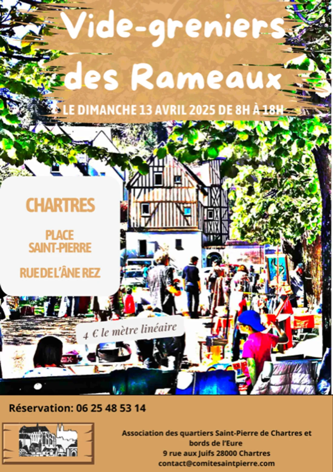 CHARTRES - Vide-greniers des Rameaux
