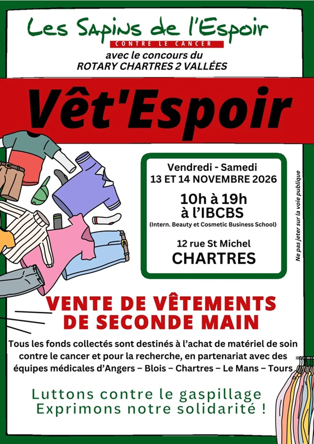 CHARTRES - Vêt'Espoir
