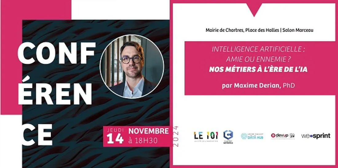 CHARTRES - Conférence : Intelligence Artificielle, amie ou ennemie ?