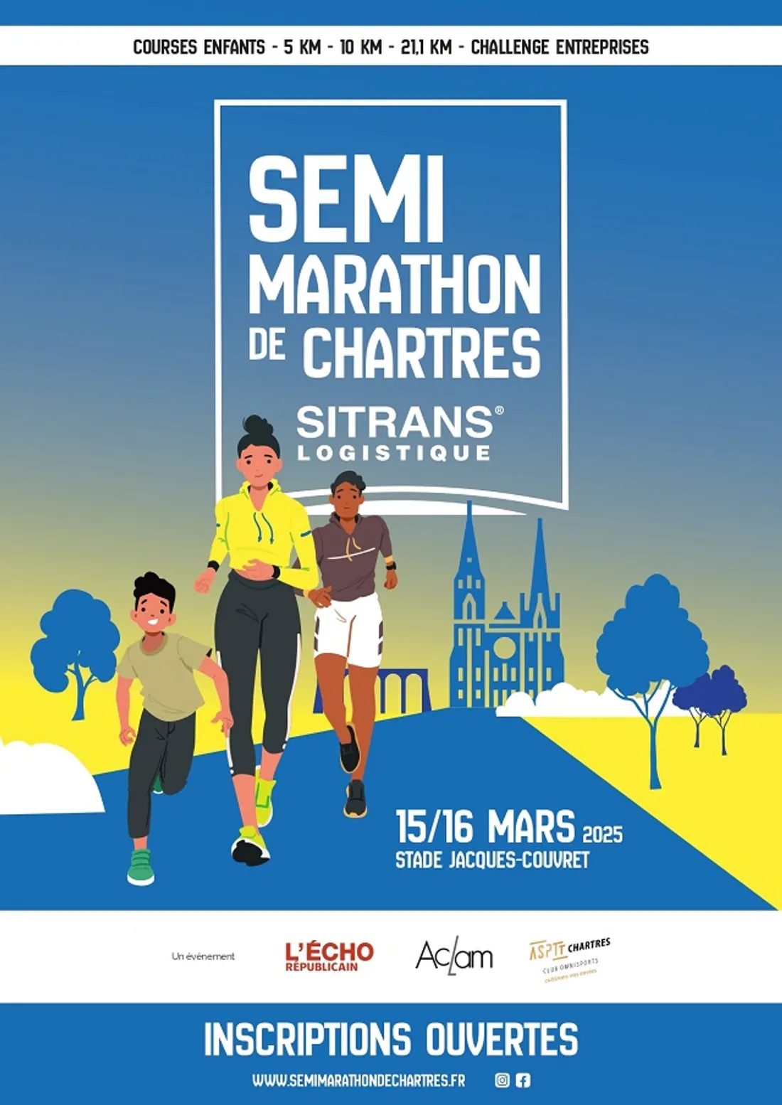 CHARTRES - Semi-marathon de Chartres Sitrans 2025