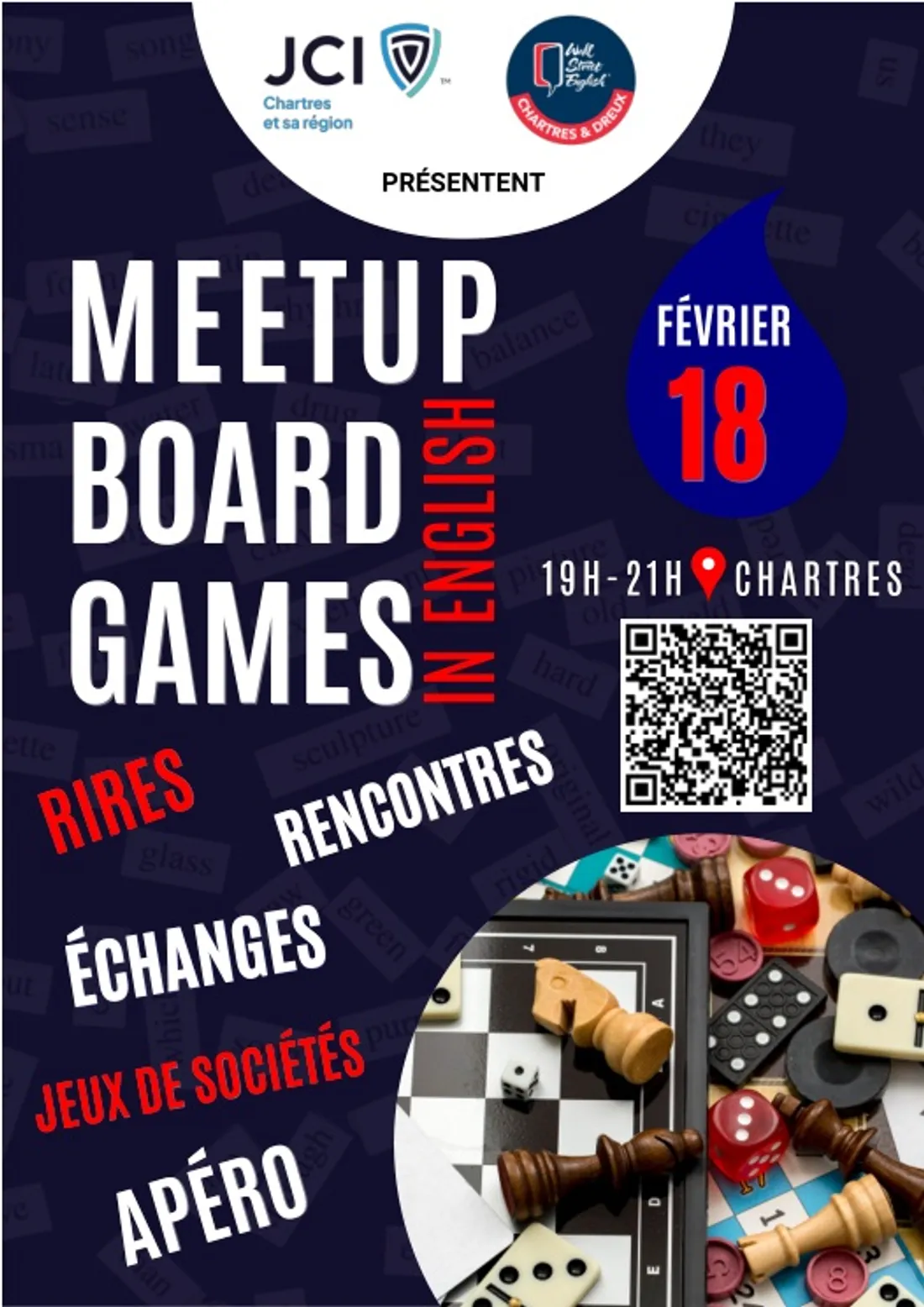 CHARTRES - Meetup Board Games In English