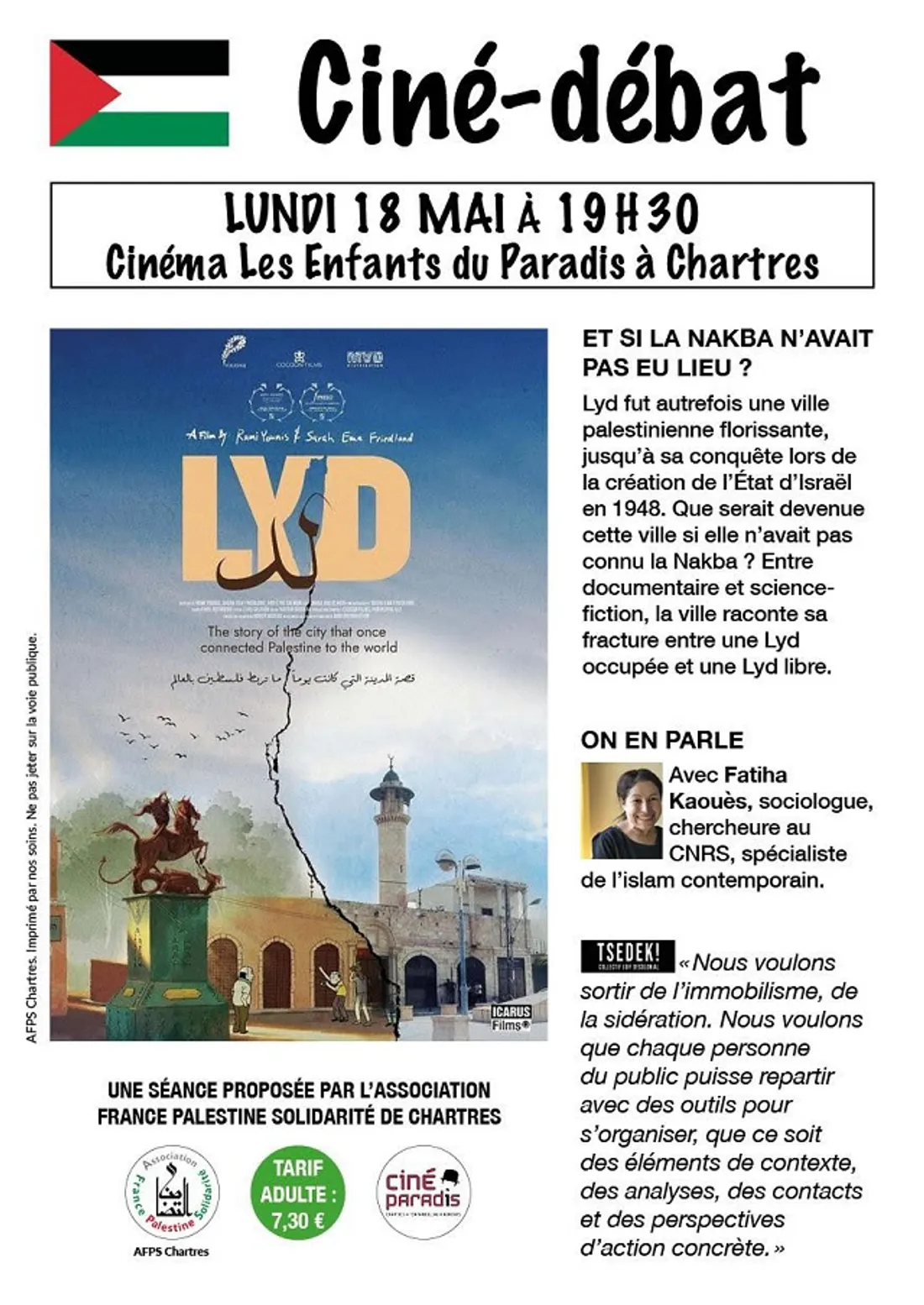 CHARTRES - Ciné-débat : LYD