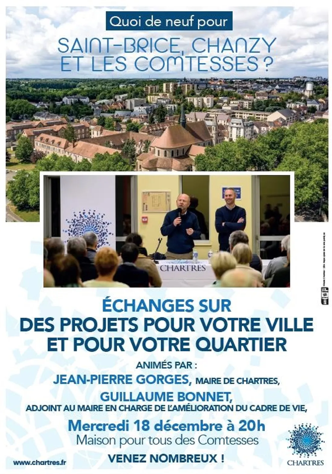 CHARTRES - Réunion publique
