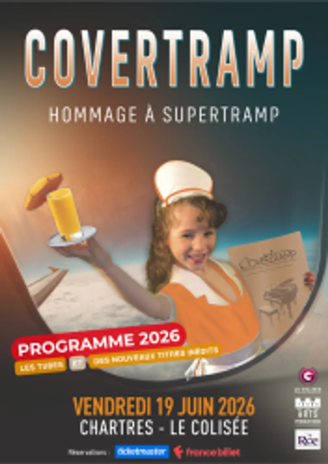 CHARTRES - Concert : Covertramp - Hommage à Supertramp