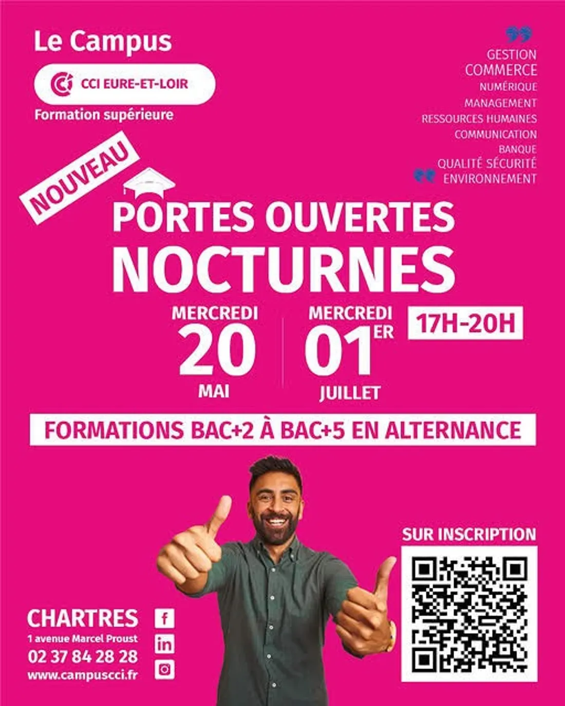 CHARTRES - Portes ouvertes du Campus CCI Eure-et-Loir