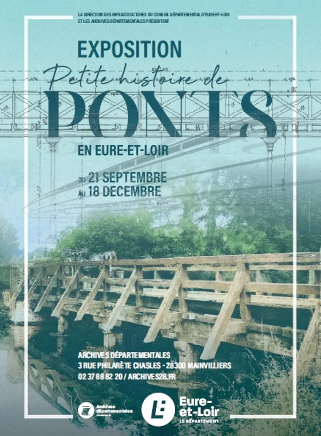 CHARTRES - Exposition : Petite histoire de ponts en Eure-et-Loir