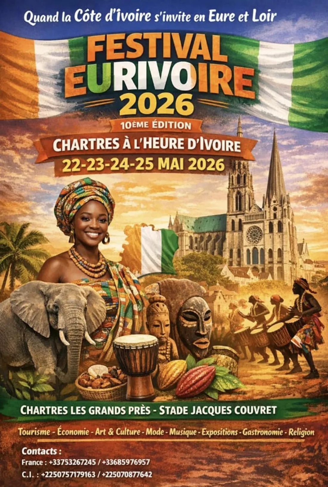 CHARTRES - Festival EurIvoire