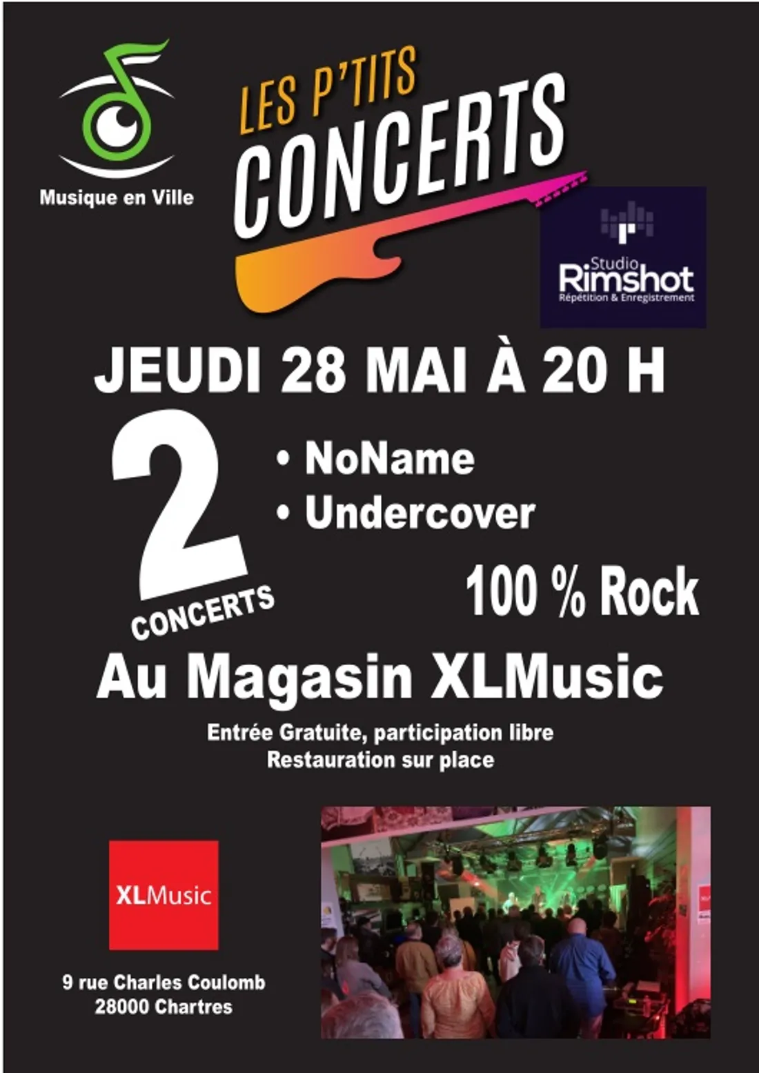 CHARTRES - Concert : NoName / Undercover