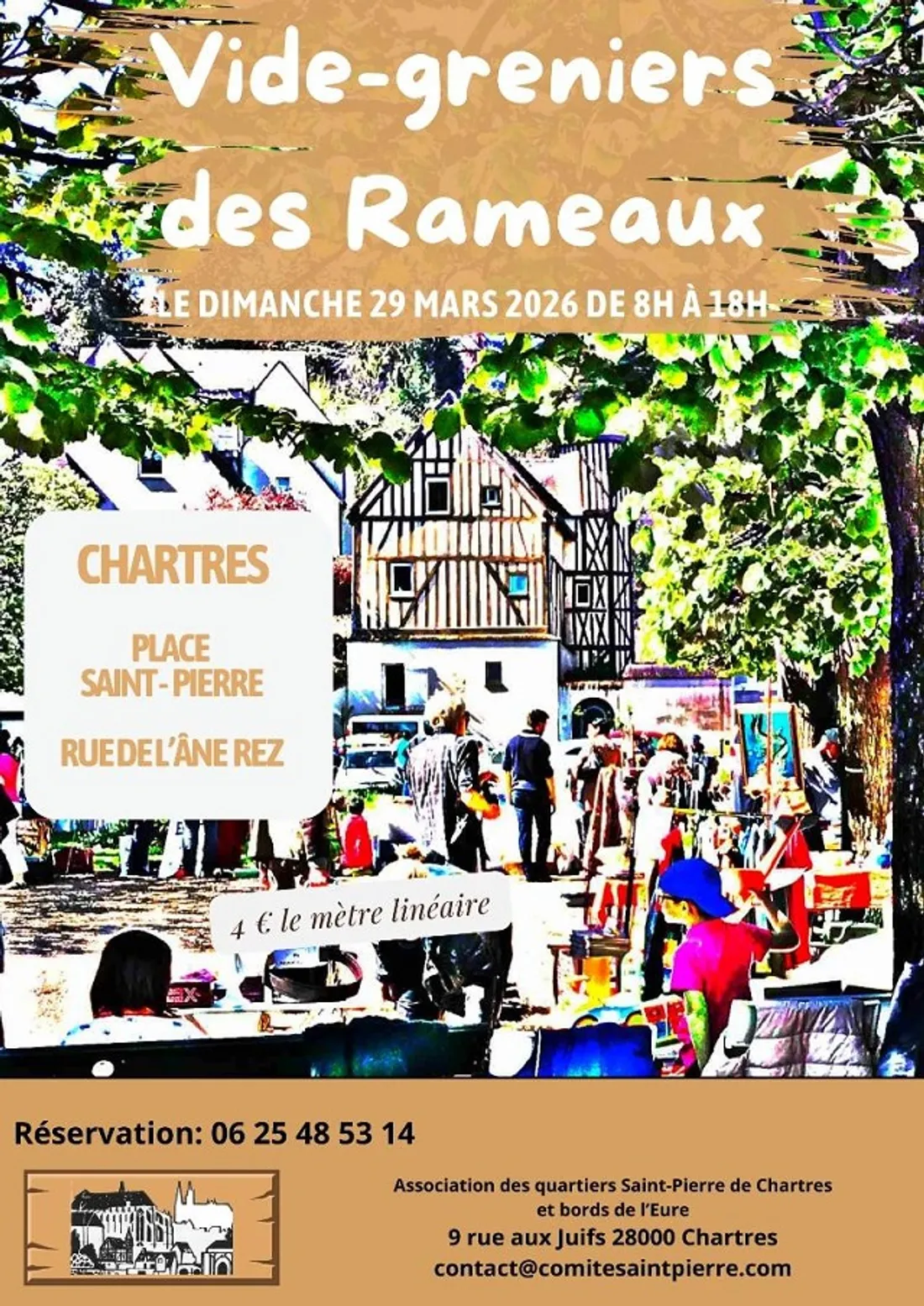 CHARTRES - Vide-greniers des Rameaux