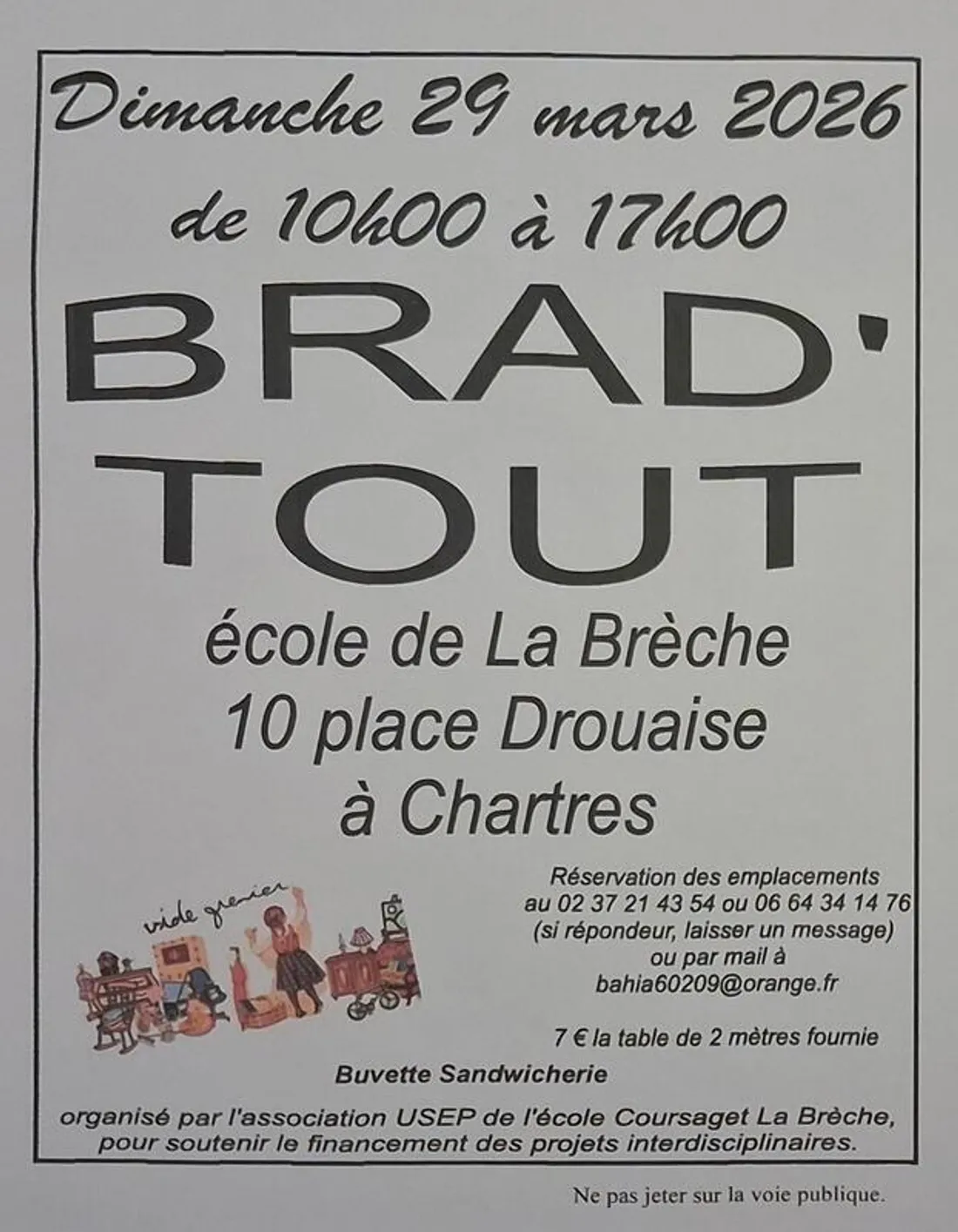 CHARTRES - Brad'Tout à l'école de la Brèche