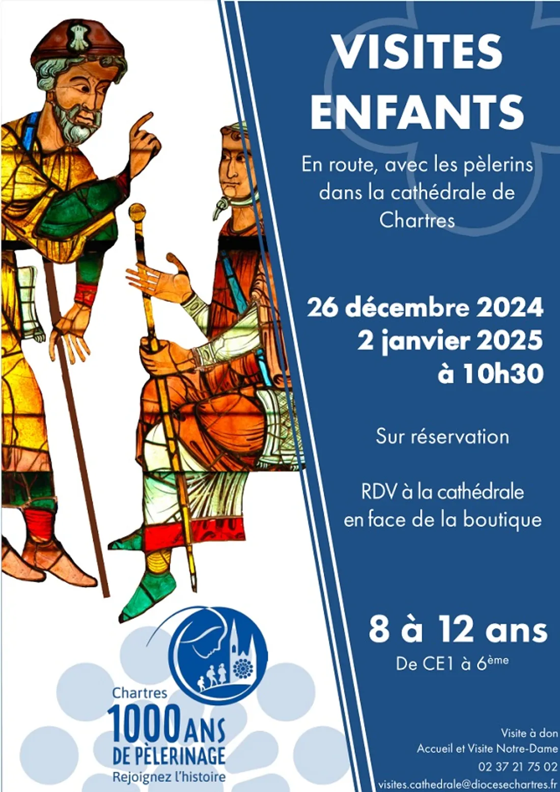 CHARTRES - Cathédrale : Visites enfants