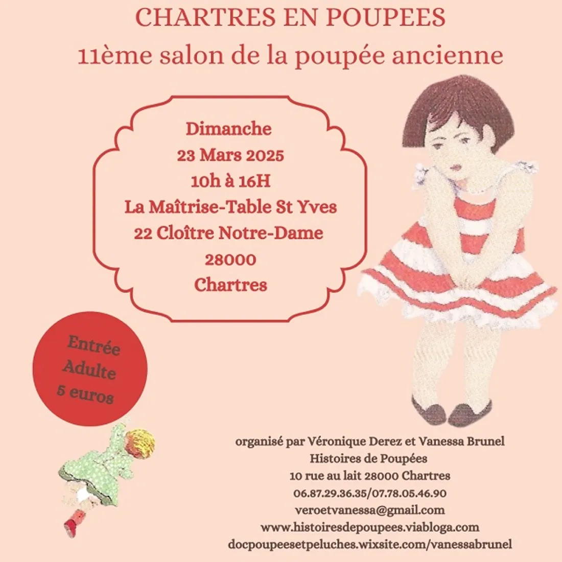 CHARTRES - Chartres en Poupées, 11ème salon de la poupée ancienne