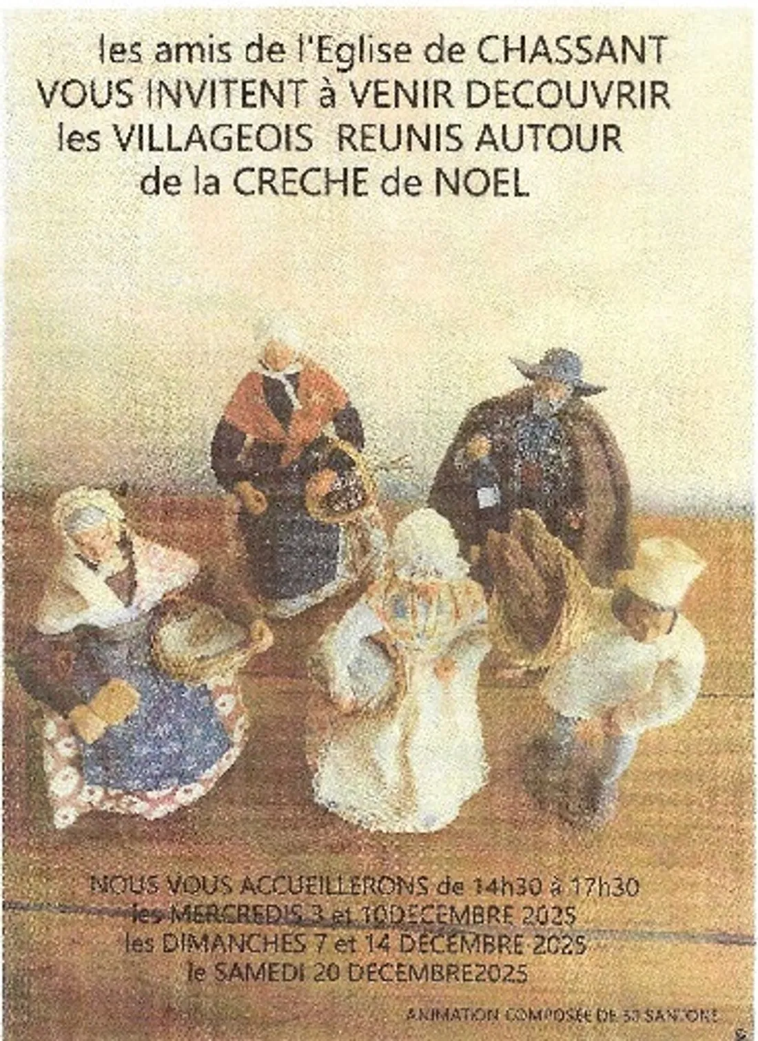 CHASSANT - Crèche de Noël