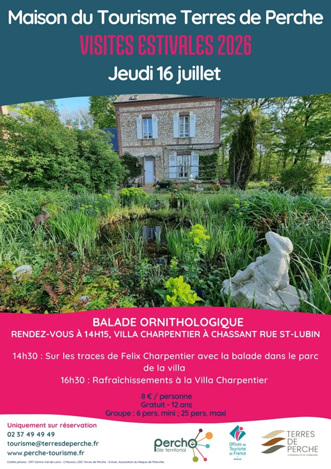 CHASSANT - Visites estivales : Villa Charpentier