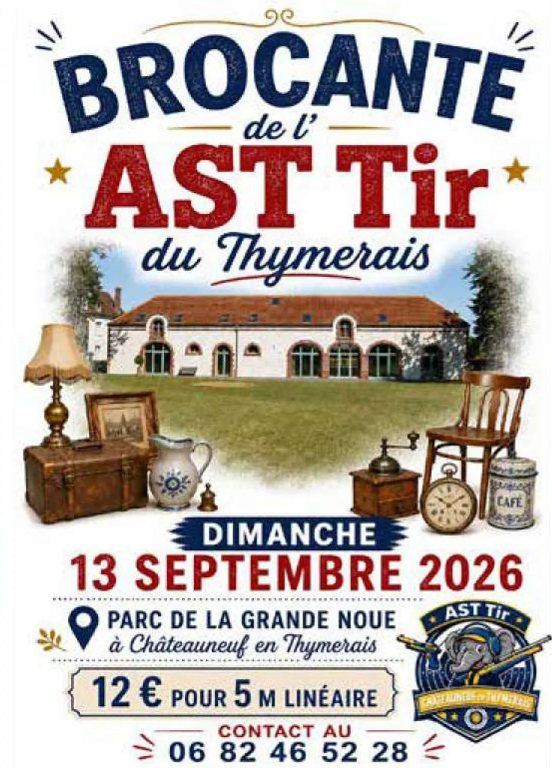CHÂTEAUNEUF-EN-THYMERAIS - Vide-greniers de l'AST Tir