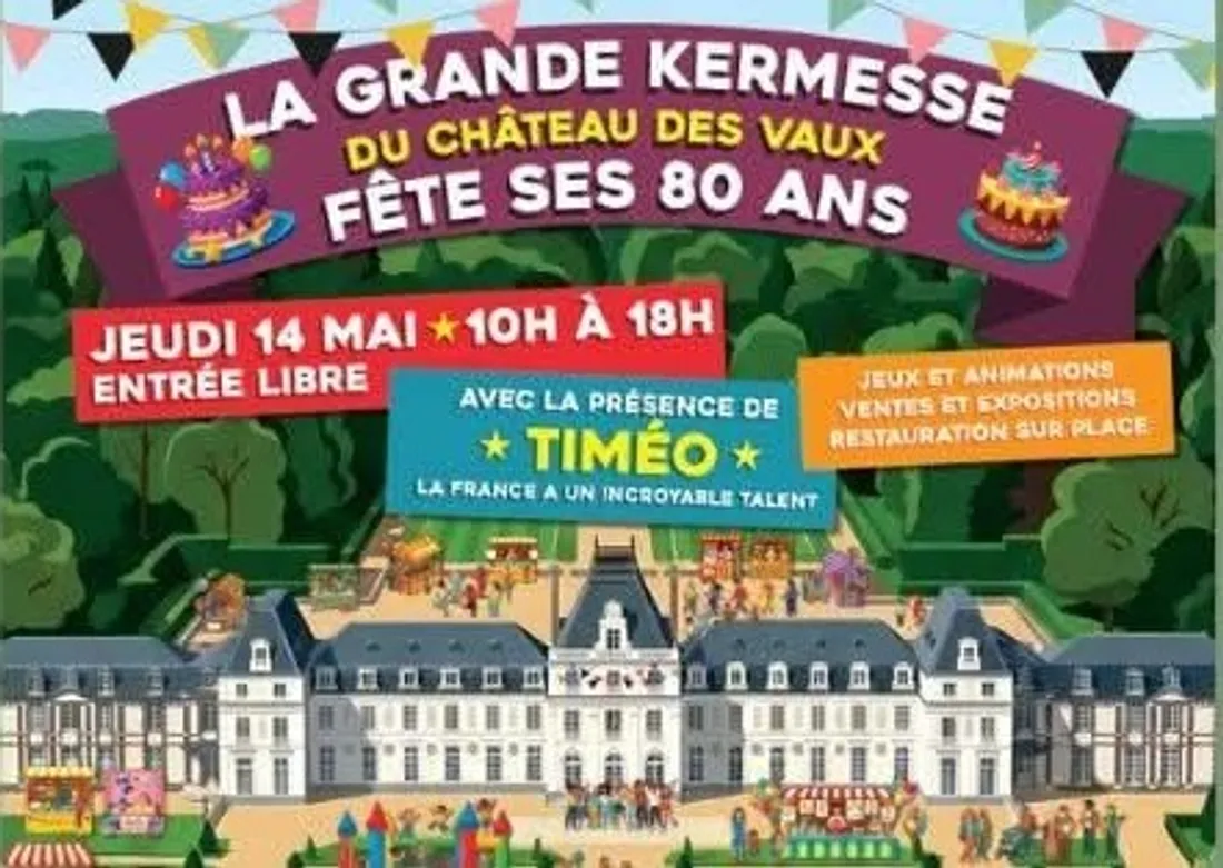 SAINT-MAURICE-SAINT-GERMAIN - La Grande Kermesse du Château des Vaux