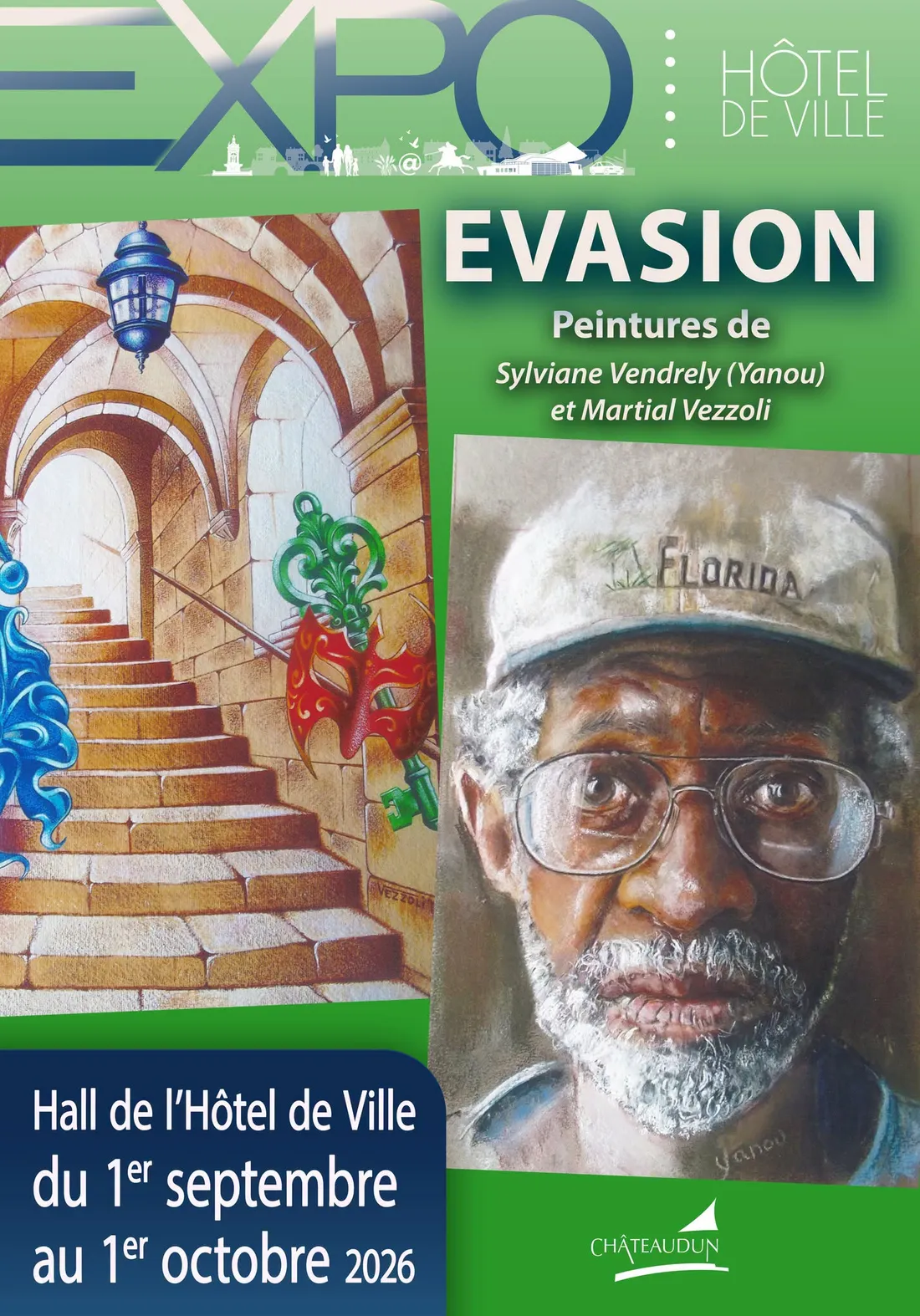 CHÂTEAUDUN - Exposition : Evasion
