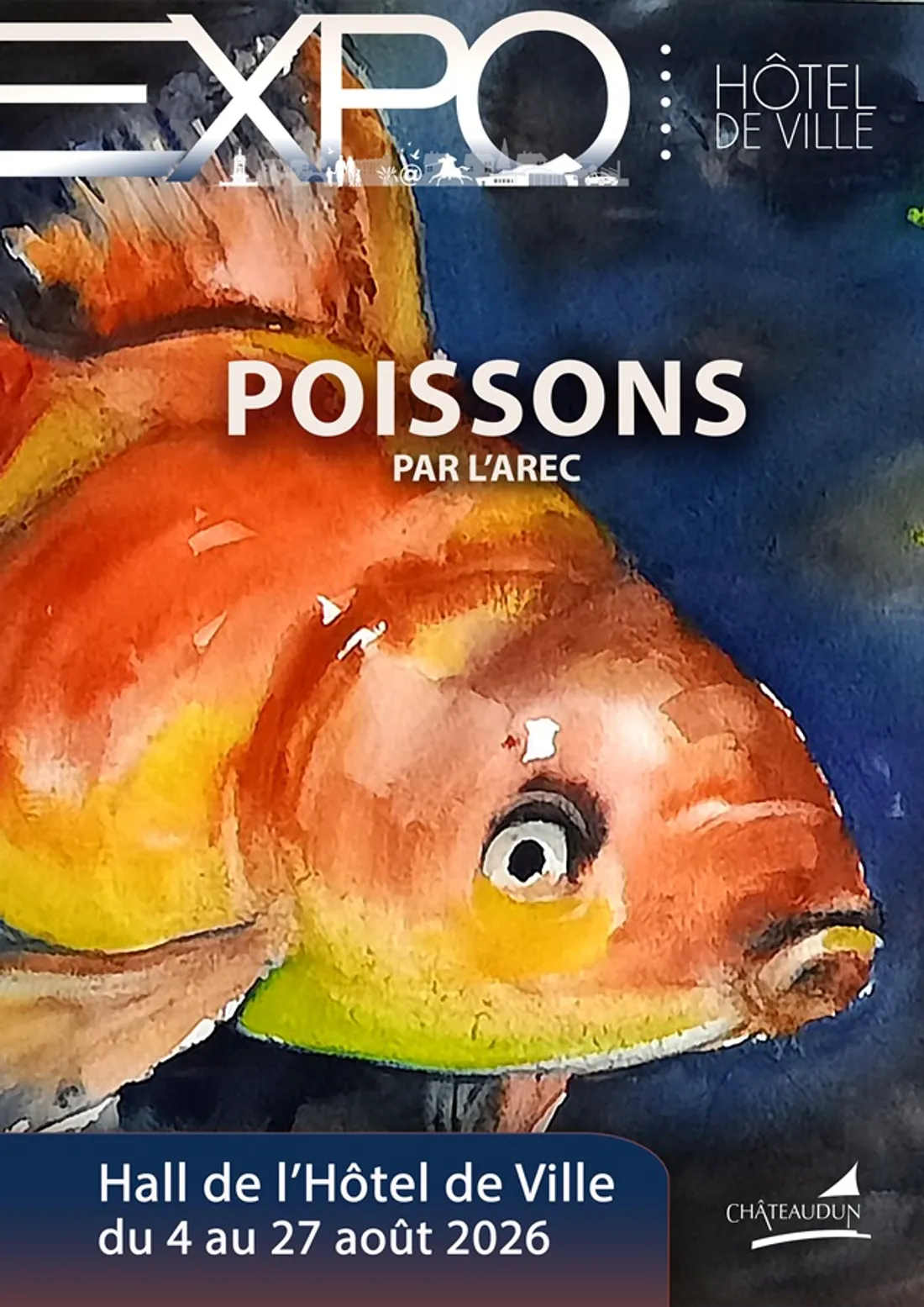 CHÂTEAUDUN - Exposition : Poissons par l'AREC