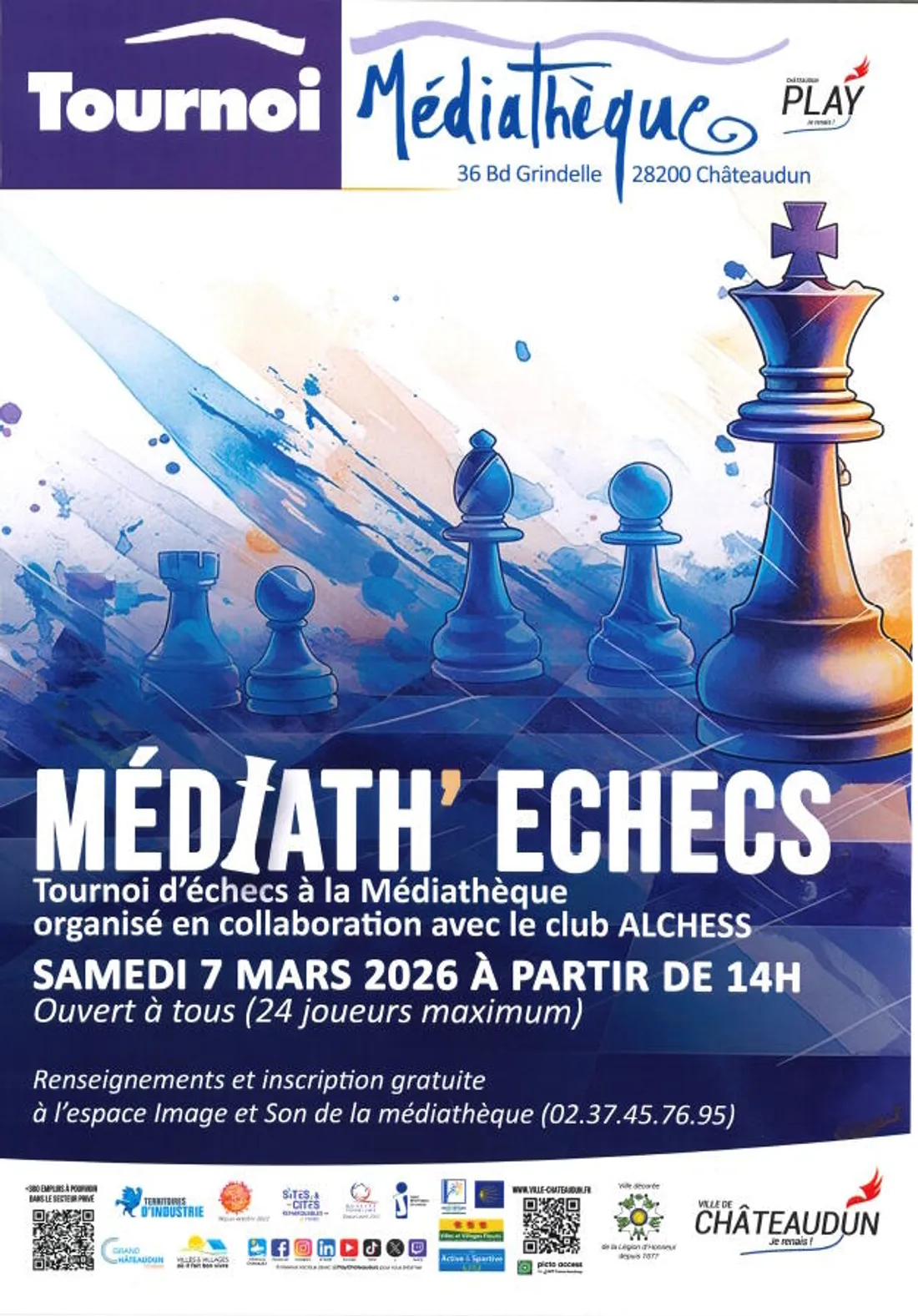 CHÂTEAUDUN - Mediath' Echecs
