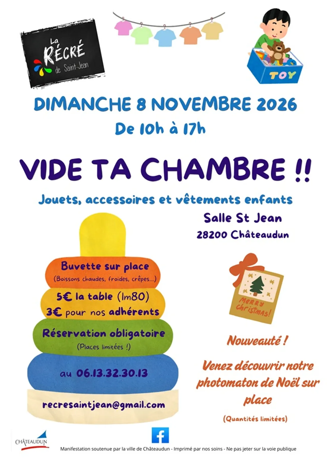 CHÂTEAUDUN - Vide ta chambre